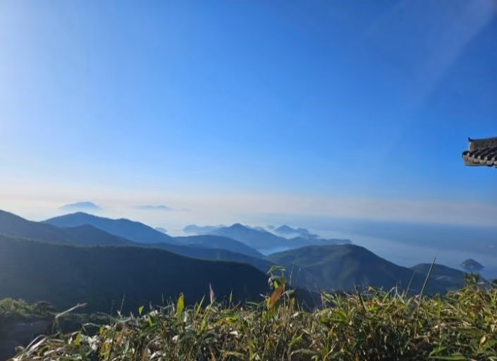 Mountains around Geumsan, Korea