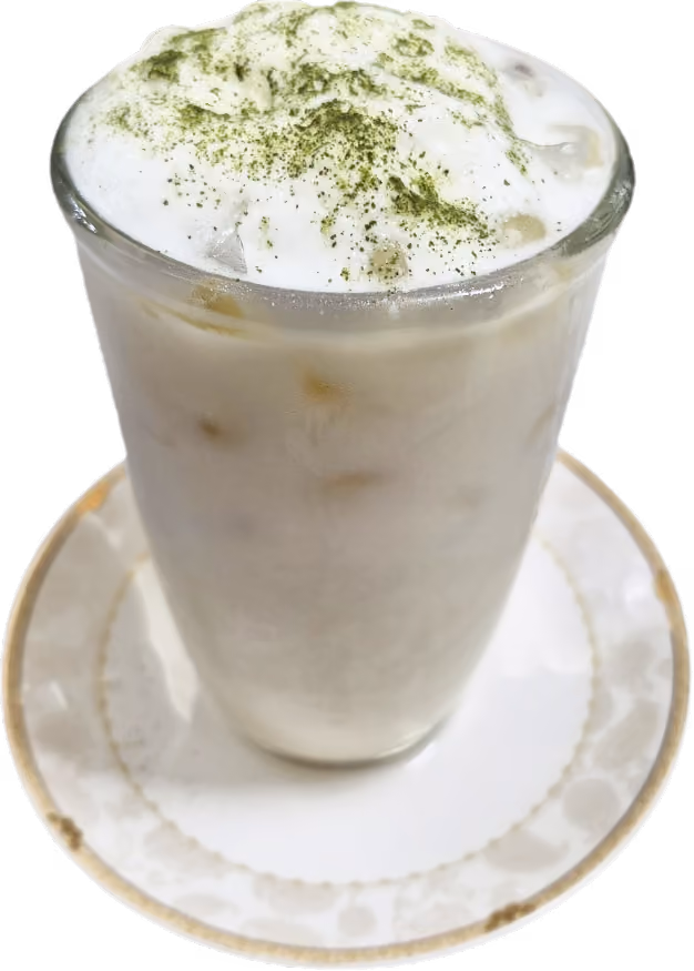 A blended ginseng slush